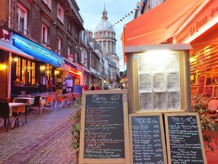 Le San Martin Daire Boulogne-sur-Mer Dış mekan fotoğraf